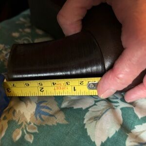 Nave blue Franco Sarto heels.